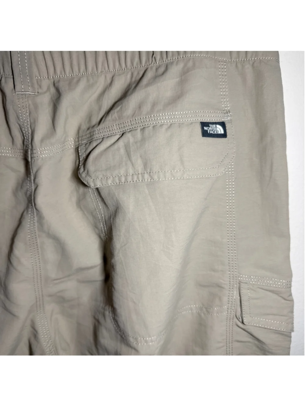 Men's The North Face Convertible Cargo Pants Beige Size 32